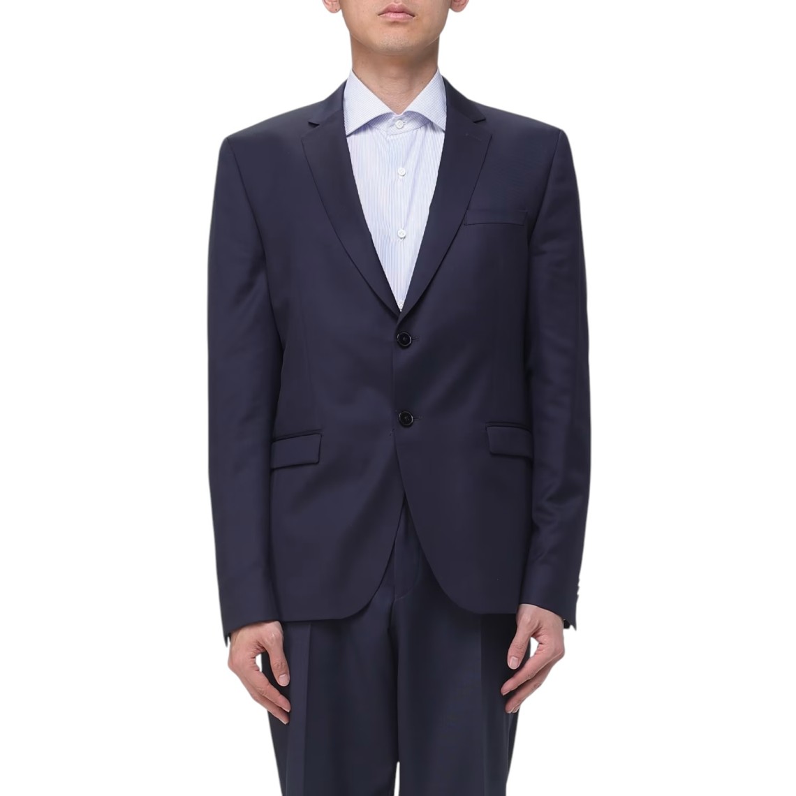 Giacca Boss extra slim in serge di lana vergine
