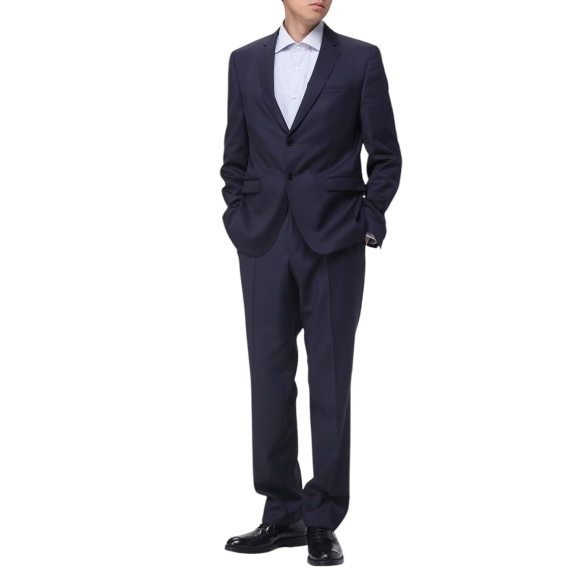Giacca Boss extra slim in serge di lana vergine