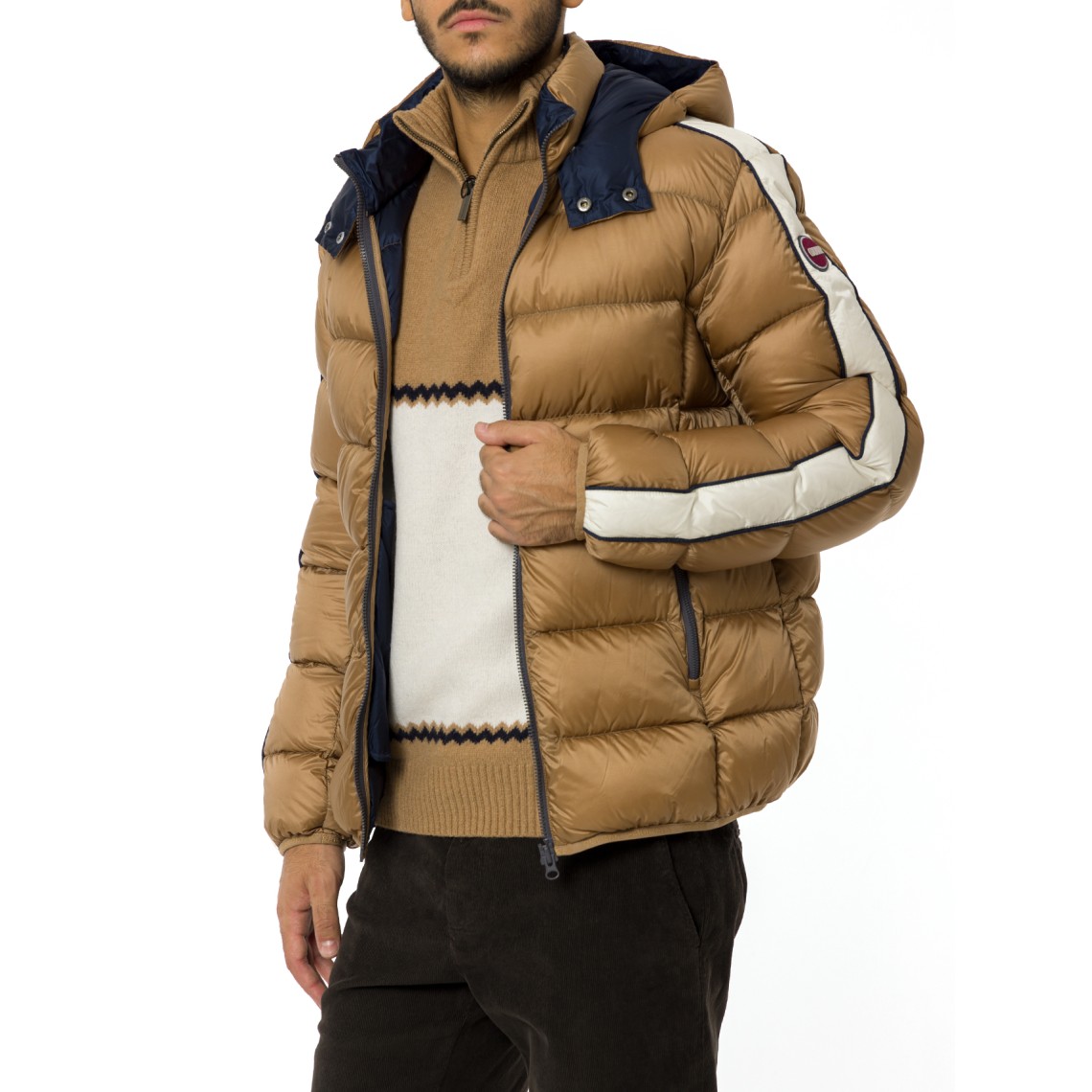 Piumino Heritage con cappuccio Colmar