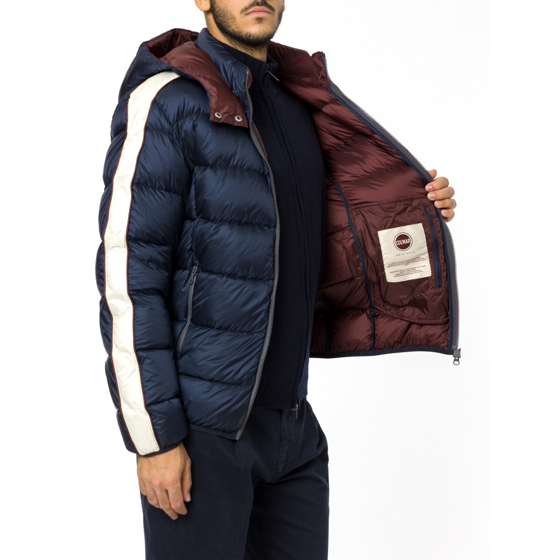 Piumino Heritage con cappuccio Colmar