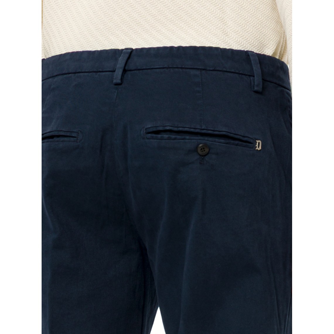 Pantaloni chino Gaubert relax Dondup in cotone stretch