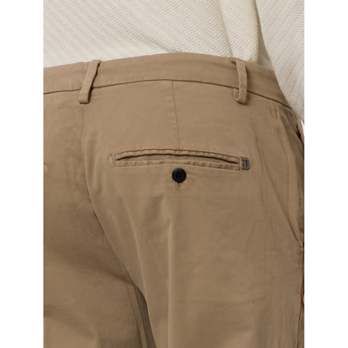 Pantaloni chino Gaubert relax Dondup in cotone stretch