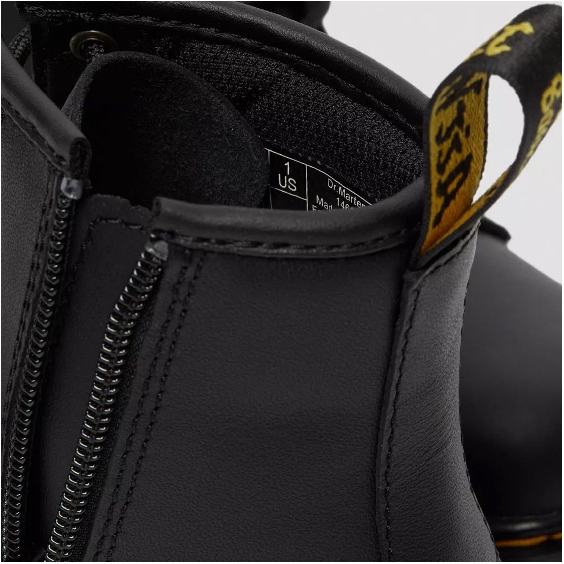 Stivaletti stringati junior Dr Martens 1460 softy in pelle