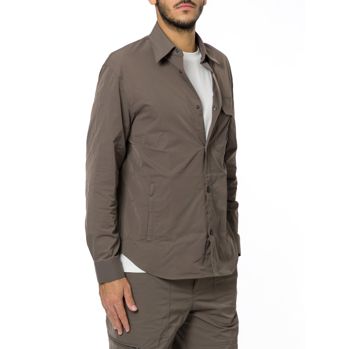 Camicia over con taschino Armani Exchange