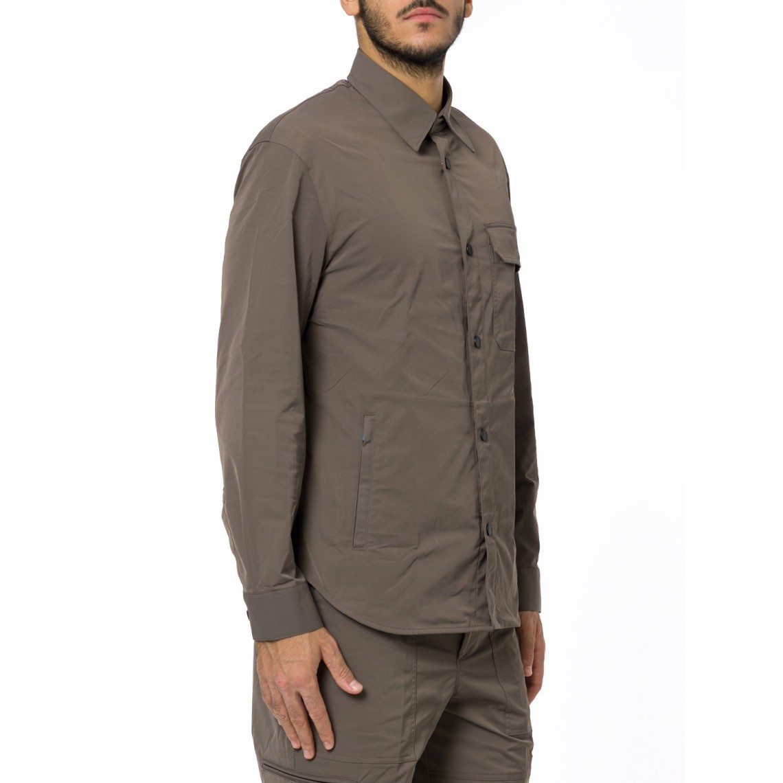 Camicia over con taschino Armani Exchange