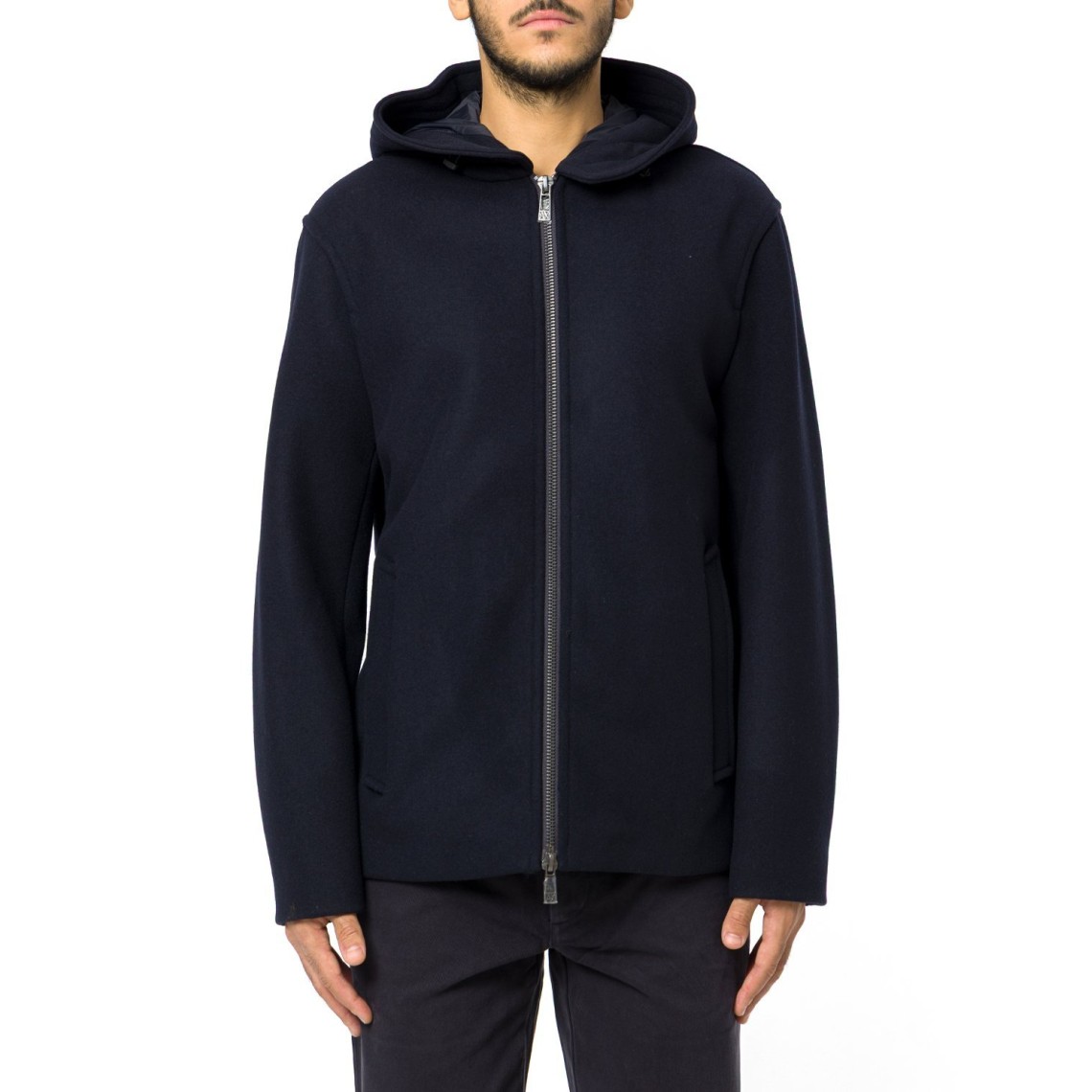 Giaccone con cappuccio Armani Exchange