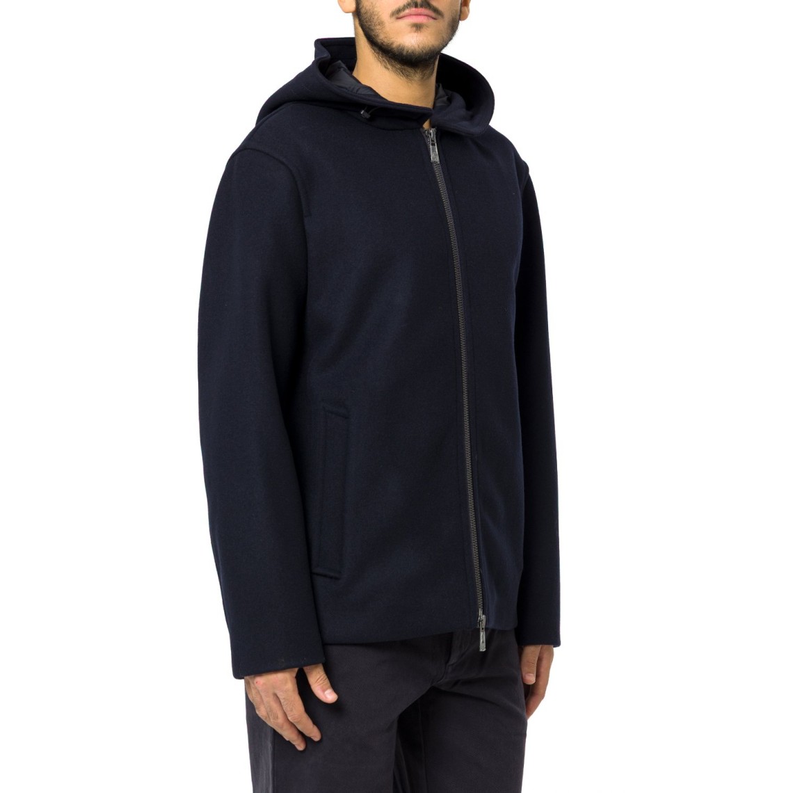 Giaccone con cappuccio Armani Exchange