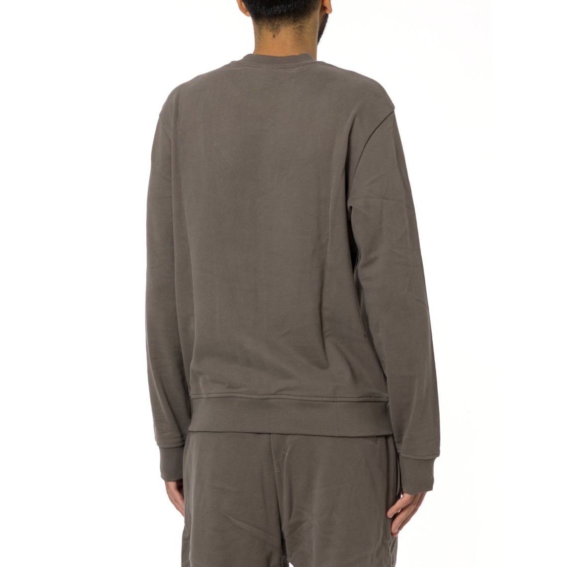 Felpa girocollo con logo Armani Exchange