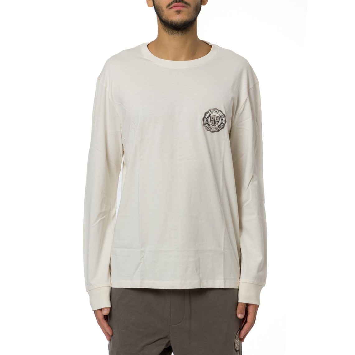 T-shirt a maniche lunghe Armani Exchange