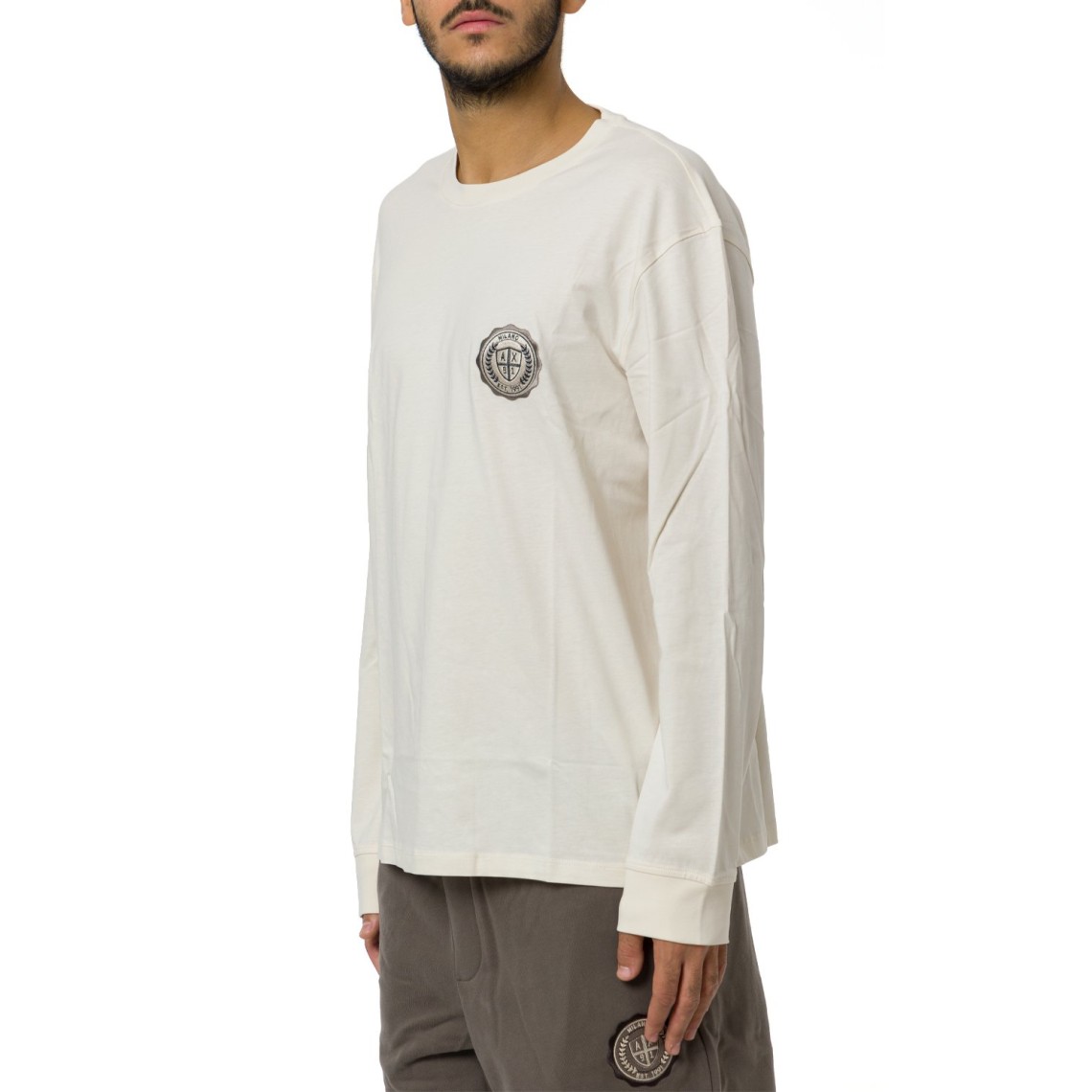 T-shirt a maniche lunghe Armani Exchange