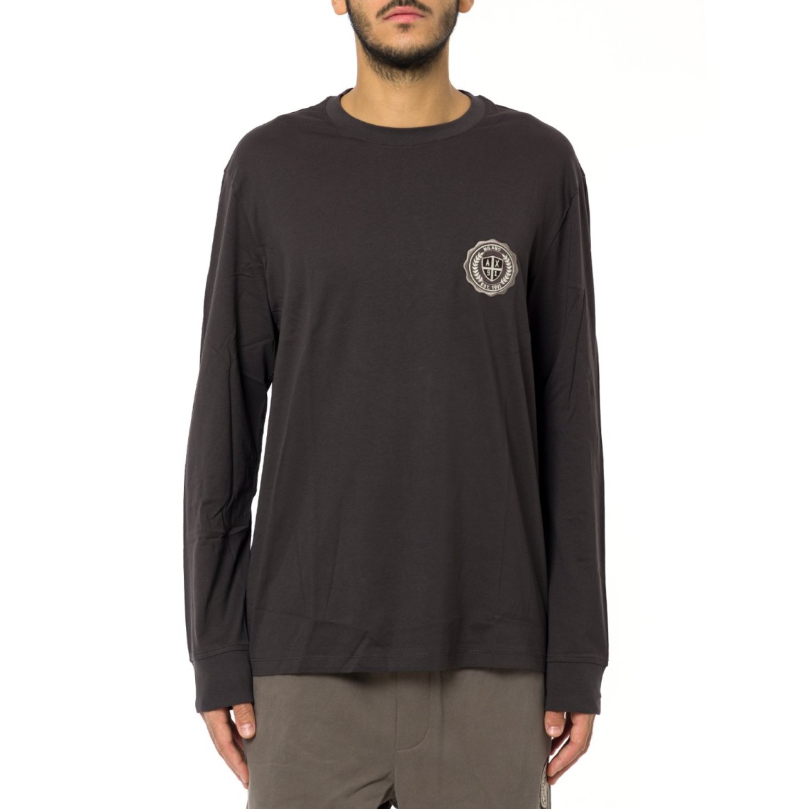 T-shirt a maniche lunghe Armani Exchange