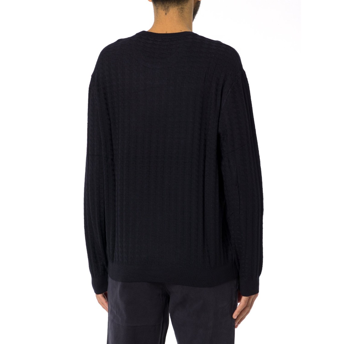 Pullover girocollo in viscosa Armani Exchange