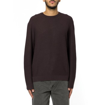 Pullover girocllo in viscosa Armani Exchange