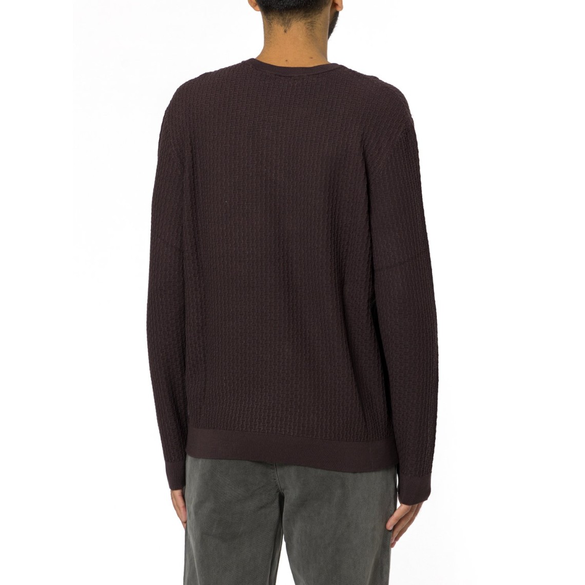 Pullover girocllo in viscosa Armani Exchange
