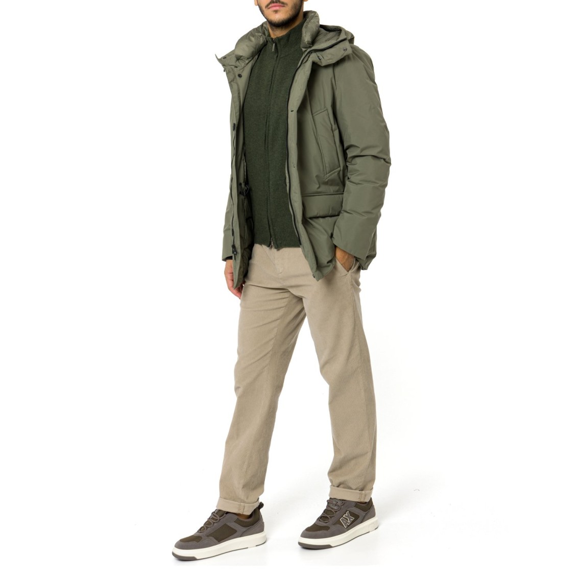 Arctic Parka Cloud con cappuccio Woolrich
