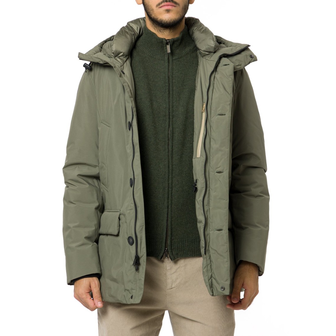 Arctic Parka Cloud con cappuccio Woolrich
