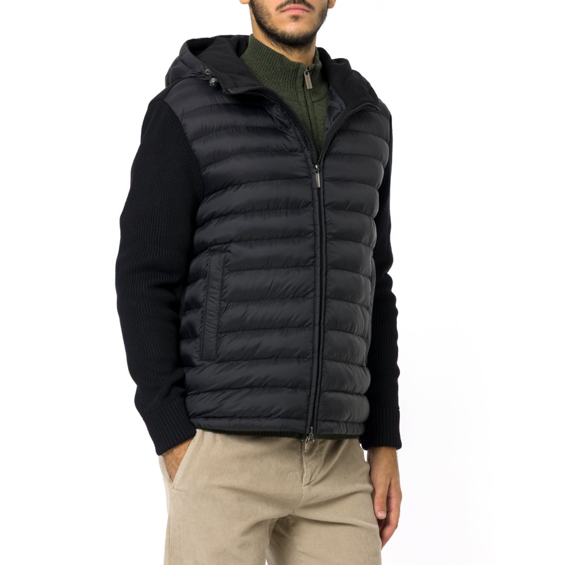 Giacca ibrida con cappuccio Colmar