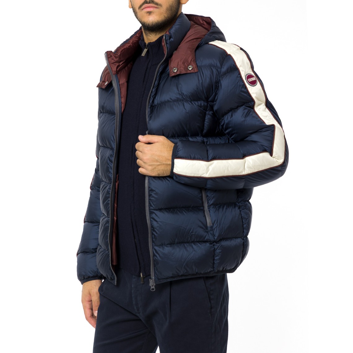 Piumino Heritage con cappuccio Colmar