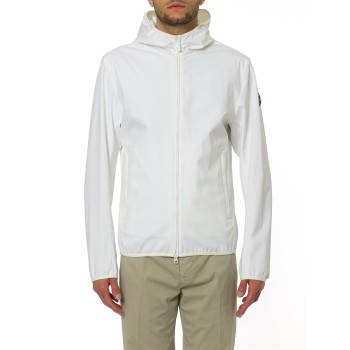 Giacca in softshell con cappuccio Colmar