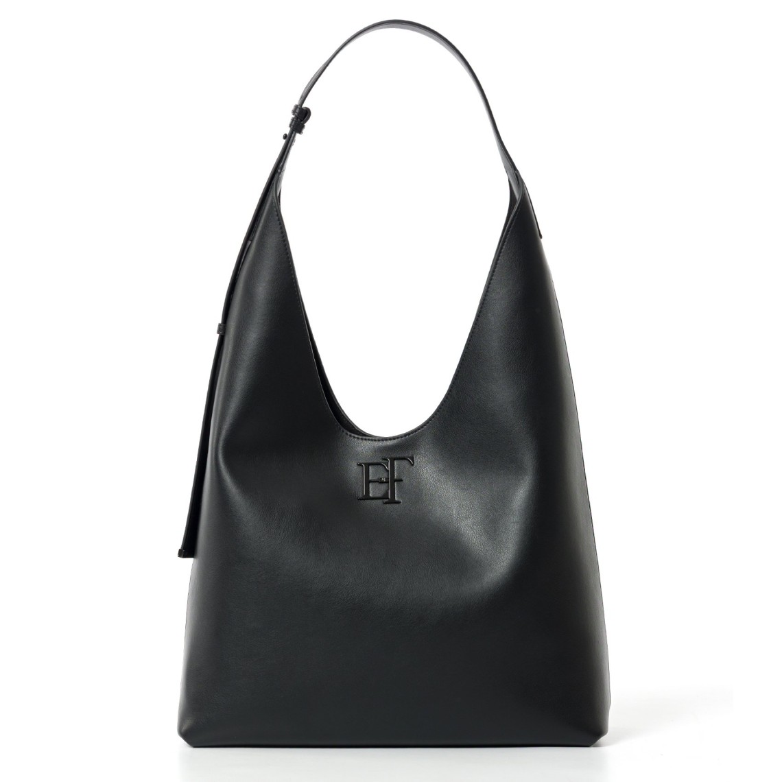 Borsa Hobo grande con logo Elisabetta Franchi