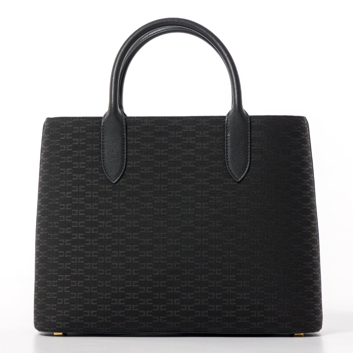 Borsa a mano logo frontale Elisabetta Franchi