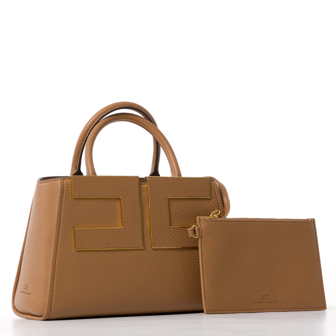 Borsa Tote con logo Elisabetta Franchi