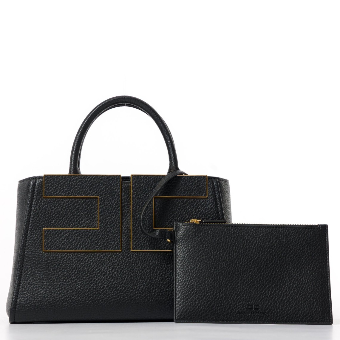 Borsa Tote con logo Elisabetta Franchi