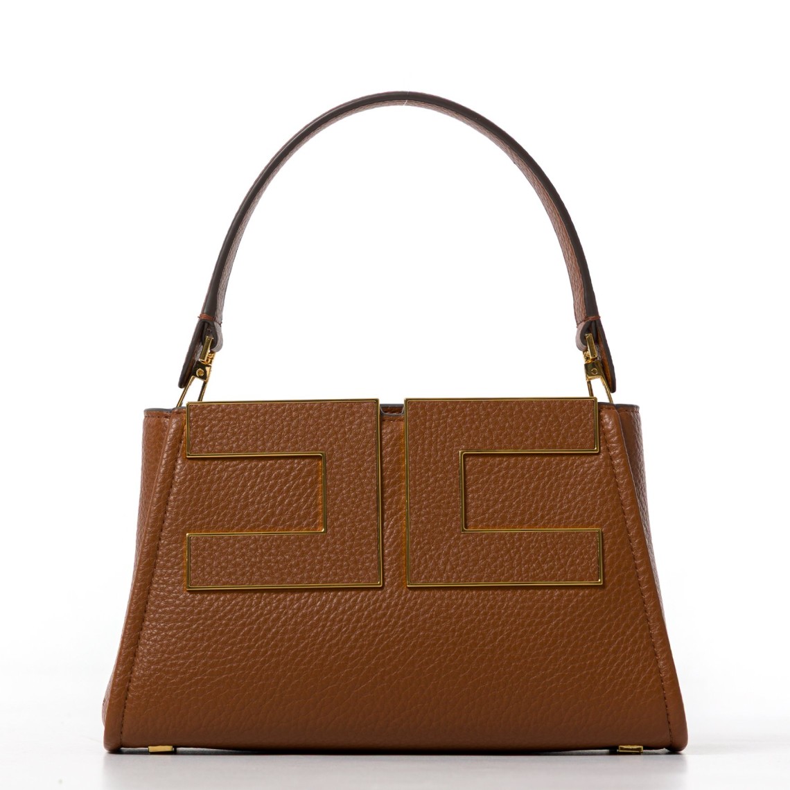 Borsa a mano con logo Elisabetta Franchi