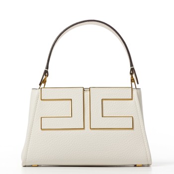 Borsa a mano con logo Elisabetta Franchi