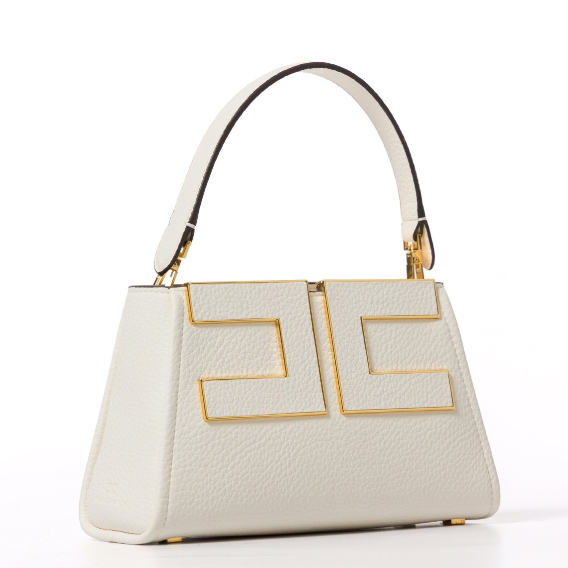 Borsa a mano con logo Elisabetta Franchi