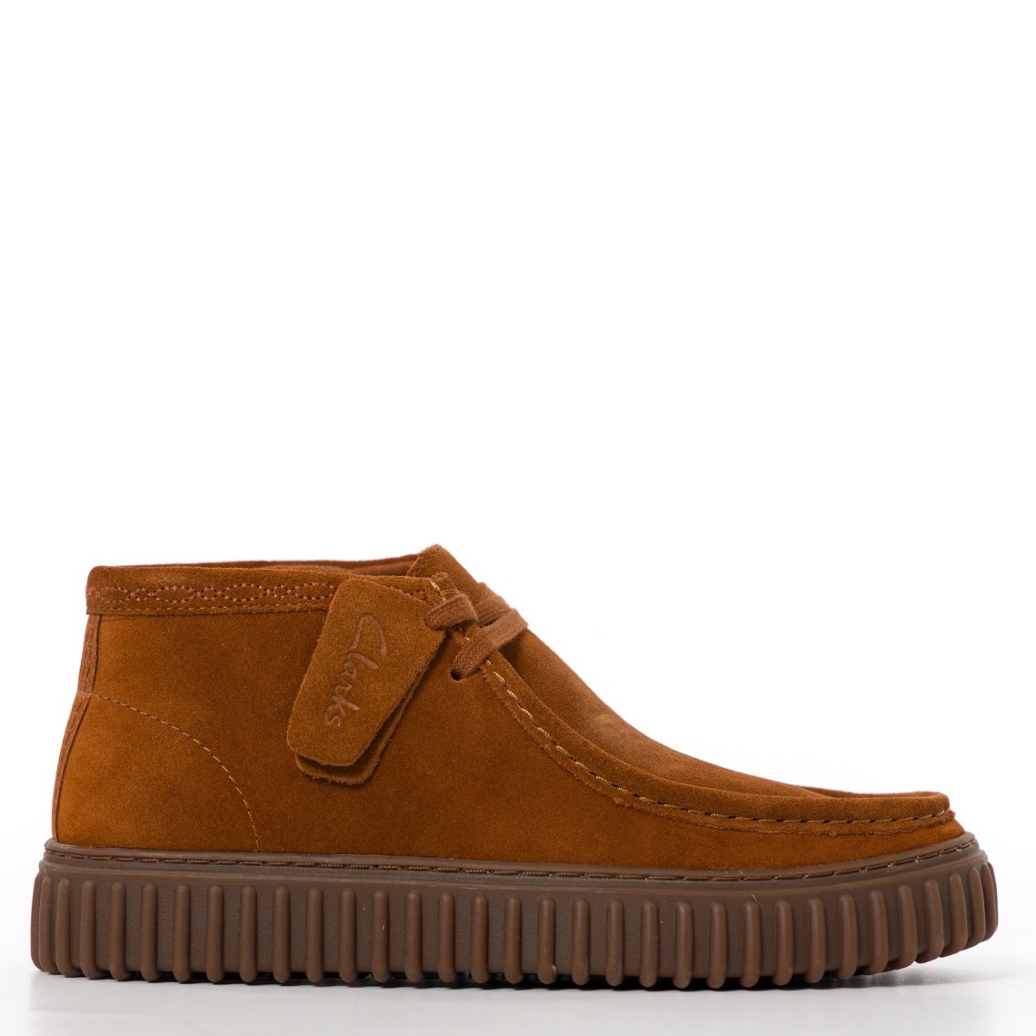 Polacchini in pelle scamosciata Torhill Hi Clarks