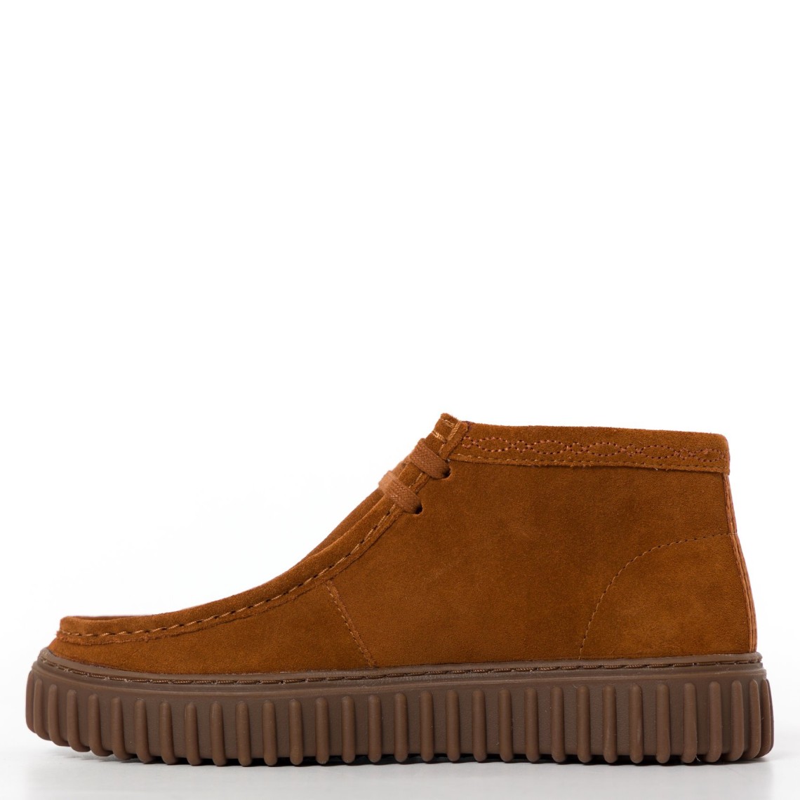 Polacchini in pelle scamosciata Torhill Hi Clarks