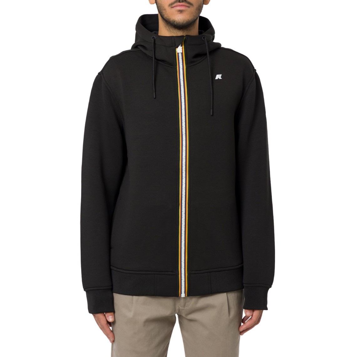 Felpa con zip e cappuccio Rainer Spacer K-Way