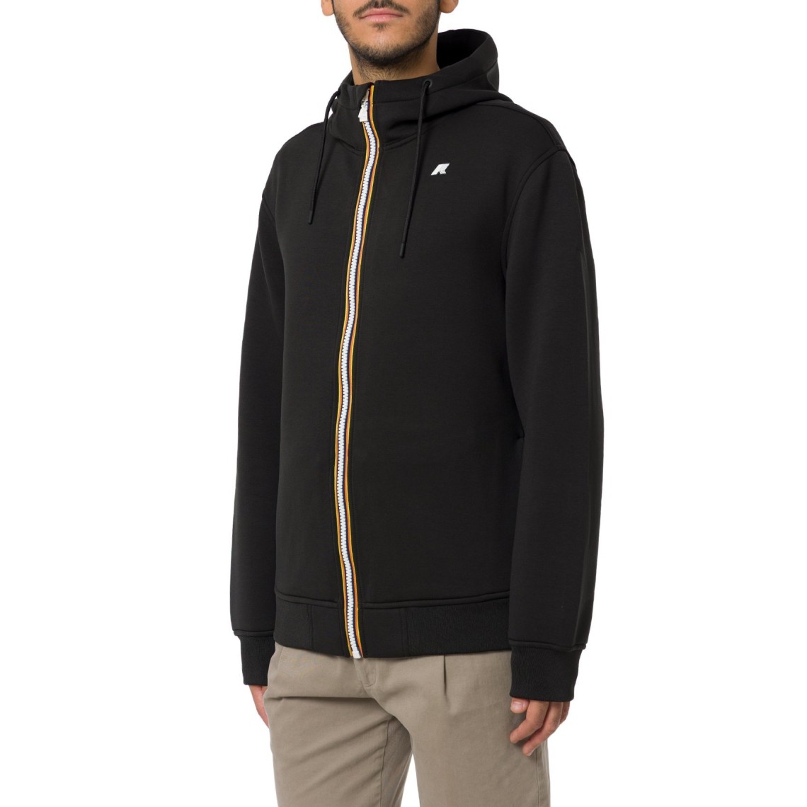 Felpa con zip e cappuccio Rainer Spacer K-Way