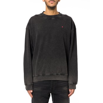 Felpa in cotone effetto faded Diesel