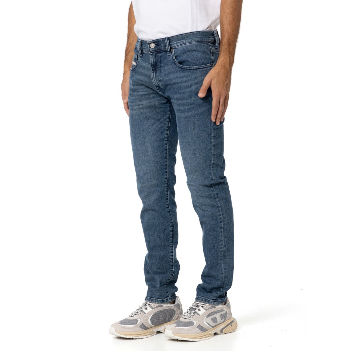 Jeans slim fit 2019 D-Strukt Diesel vita media