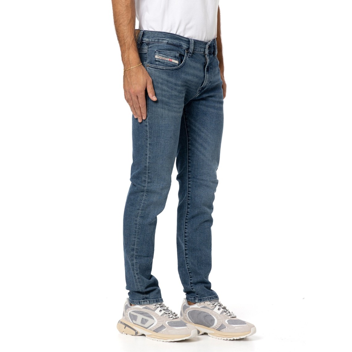 Jeans slim fit 2019 D-Strukt Diesel vita media
