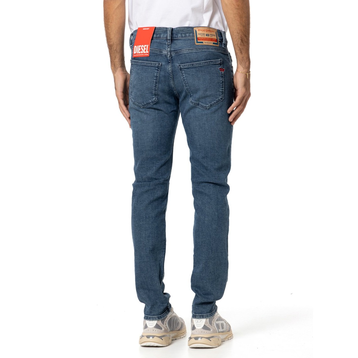 Jeans slim fit 2019 D-Strukt Diesel vita media