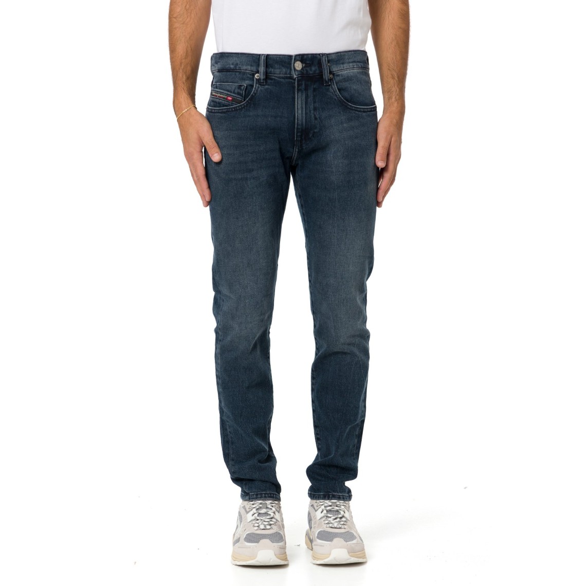 Jeans slim fit 2019 D-Strukt Diesel vita media