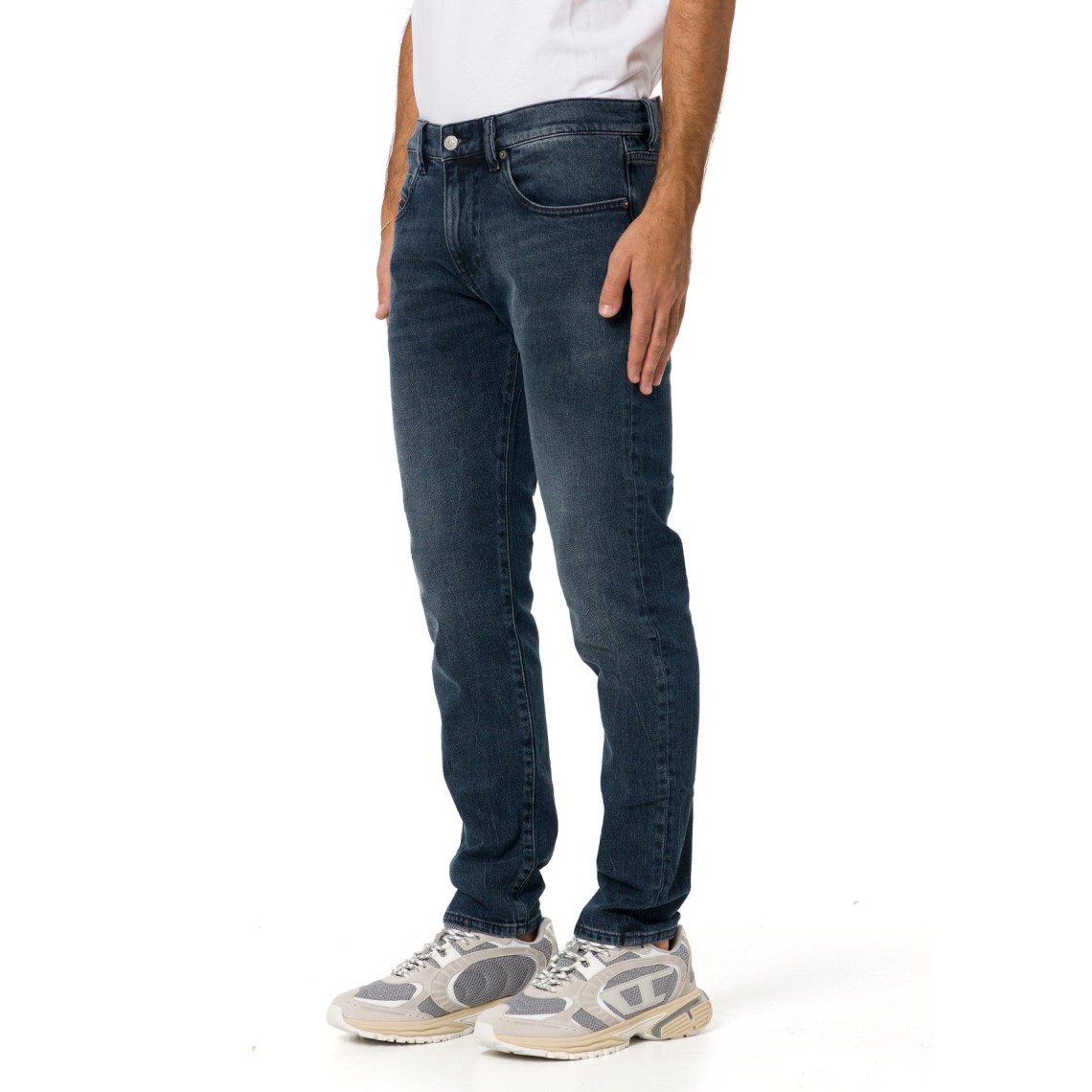 Jeans slim fit 2019 D-Strukt Diesel vita media