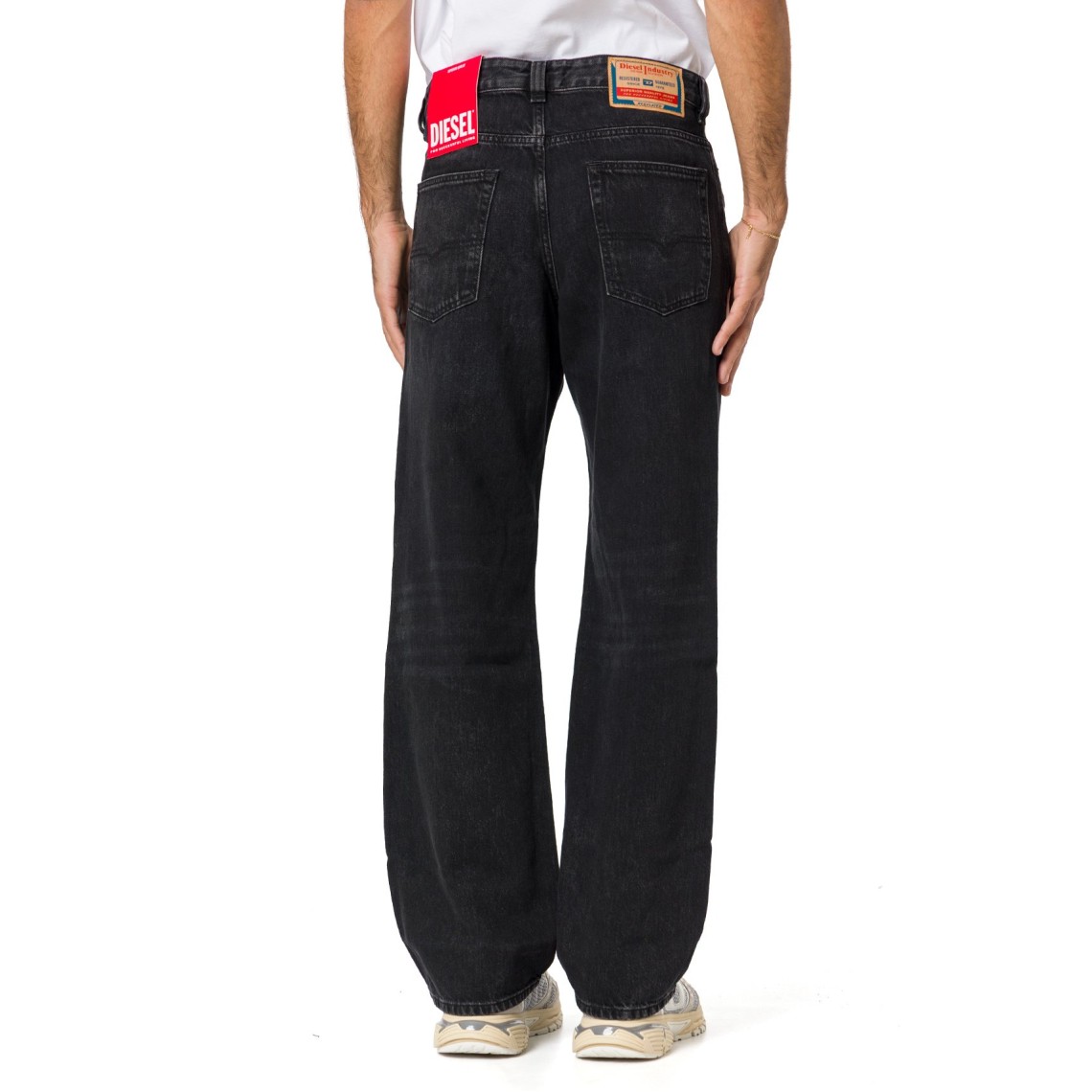 Jeans relaxed fit 2001 D-Macro Diesel vita bassa