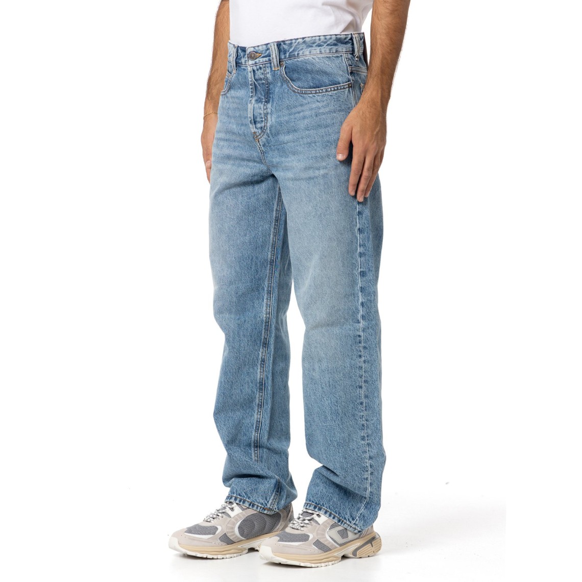 Jeans relaxed fit L.32 2001 D-Macro Diesel vita bassa