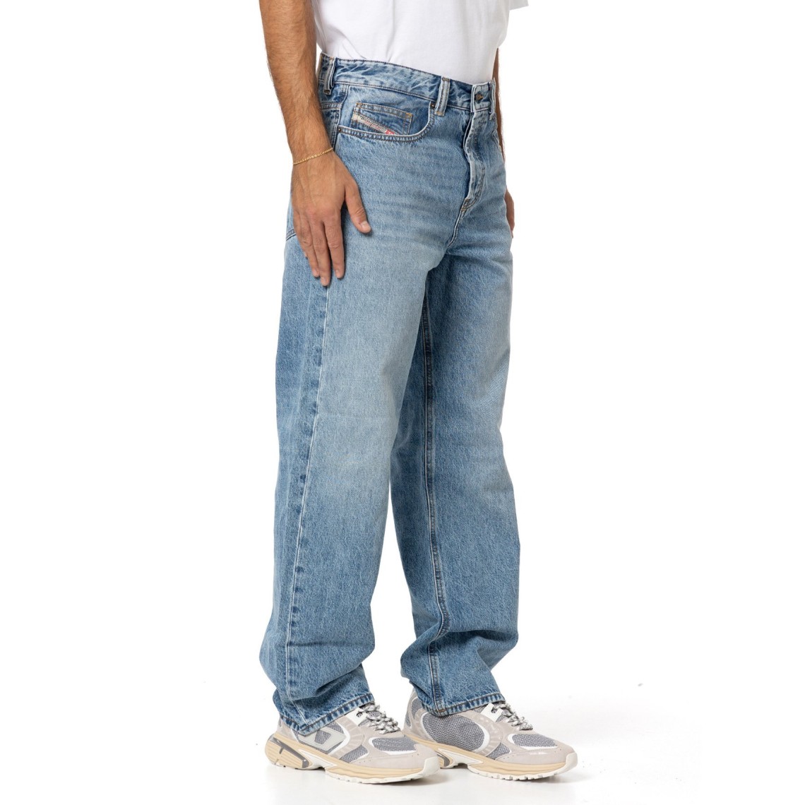 Jeans relaxed fit L.32 2001 D-Macro Diesel vita bassa