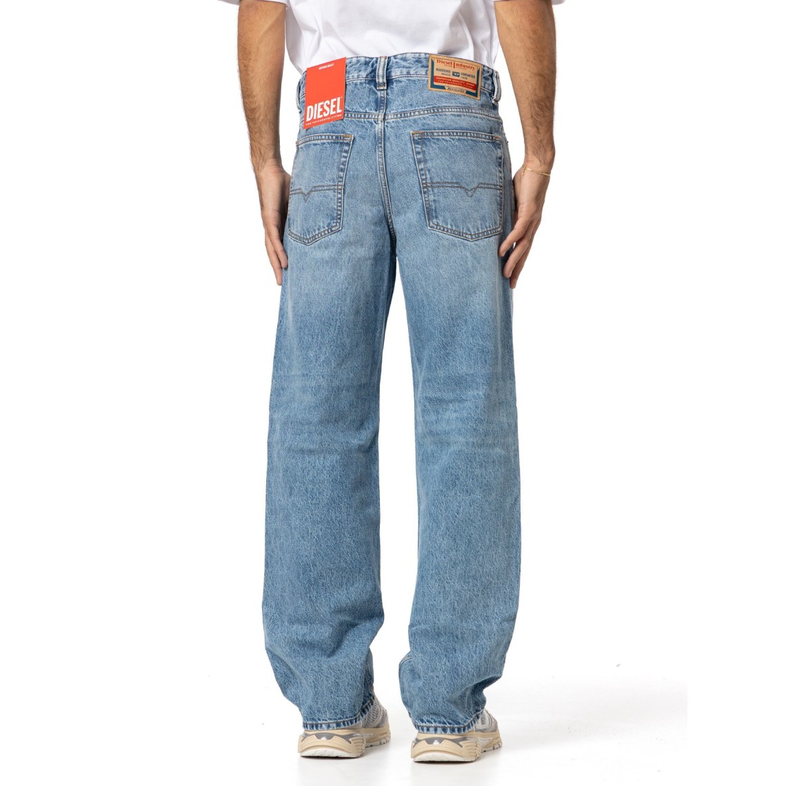 Jeans relaxed fit L.32 2001 D-Macro Diesel vita bassa