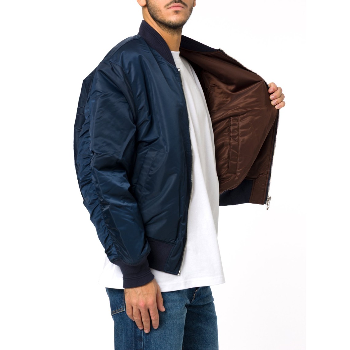 Bomber con ricamo Oval D Diesel