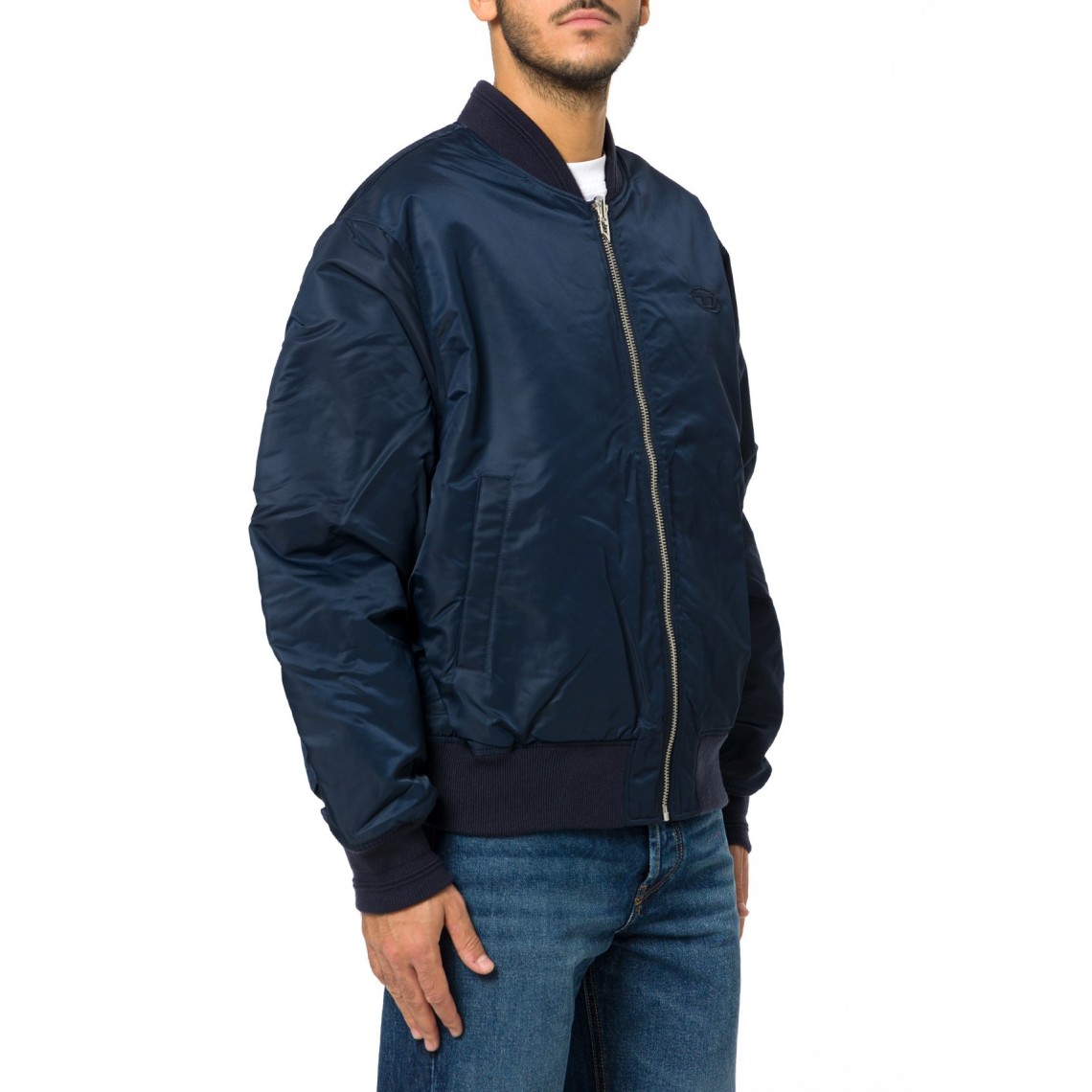 Bomber con ricamo Oval D Diesel