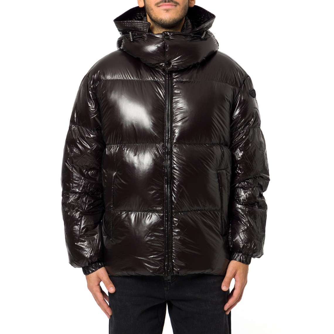 Piumino imbottito con cappuccio staccabile Diesel