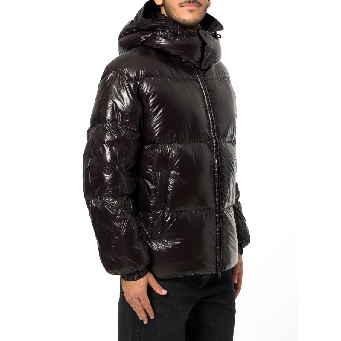 Piumino imbottito con cappuccio staccabile Diesel