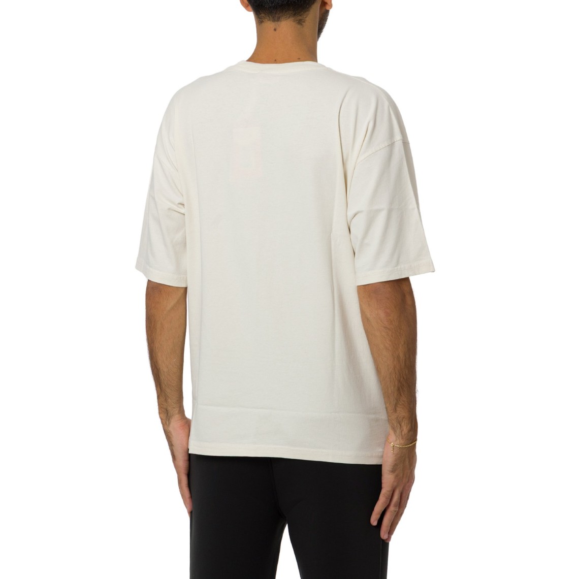 T-shirt con stampa distressed Diesel