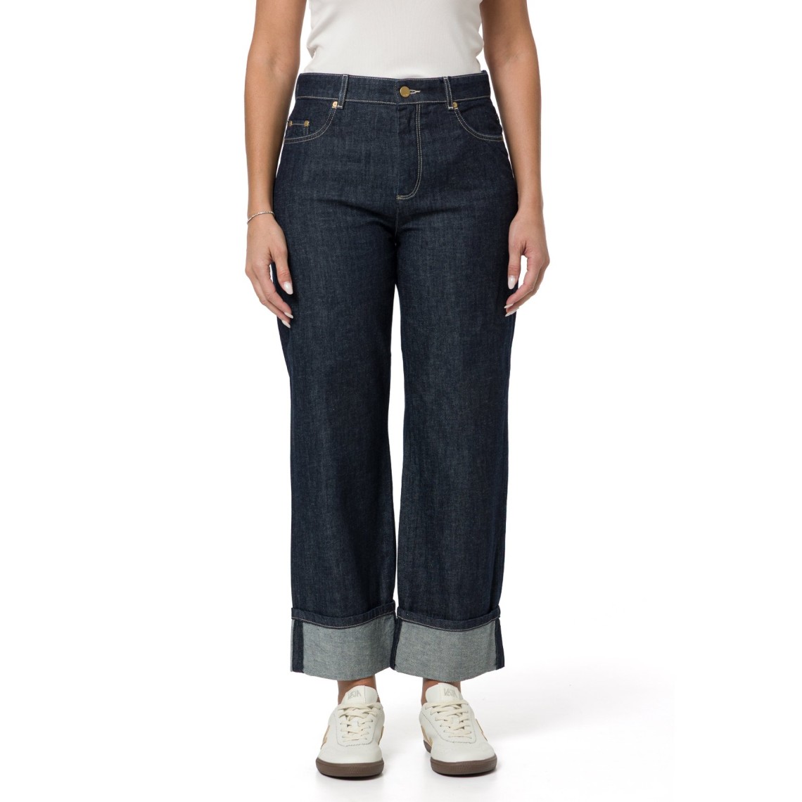 Jeans con risvolto Smmpoggio 'S Max Mara